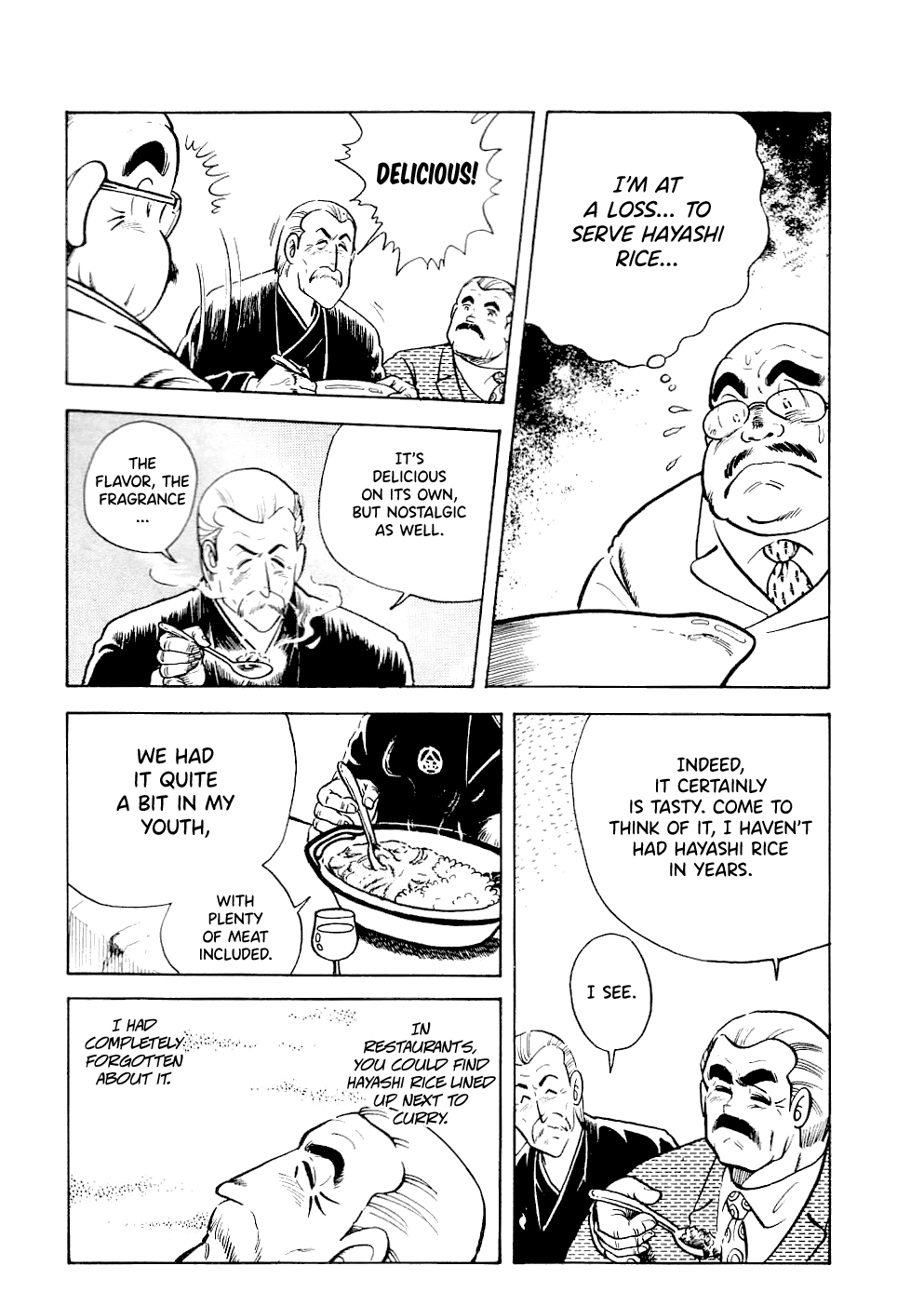 Cooking Papa Chapter 17 page 14 - Chapter 17: The Secret Comeback of Hayashi is Delicious!