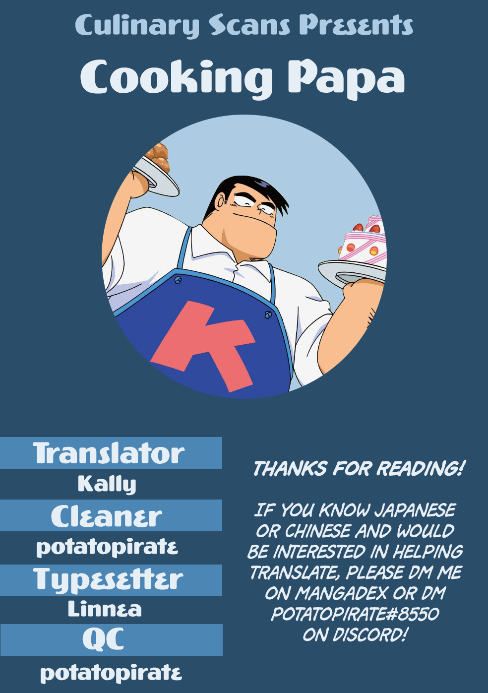 Cooking Papa Chapter 18 page 1 - Chapter 18: A Cold Night Calls for Hot Chawanmushi