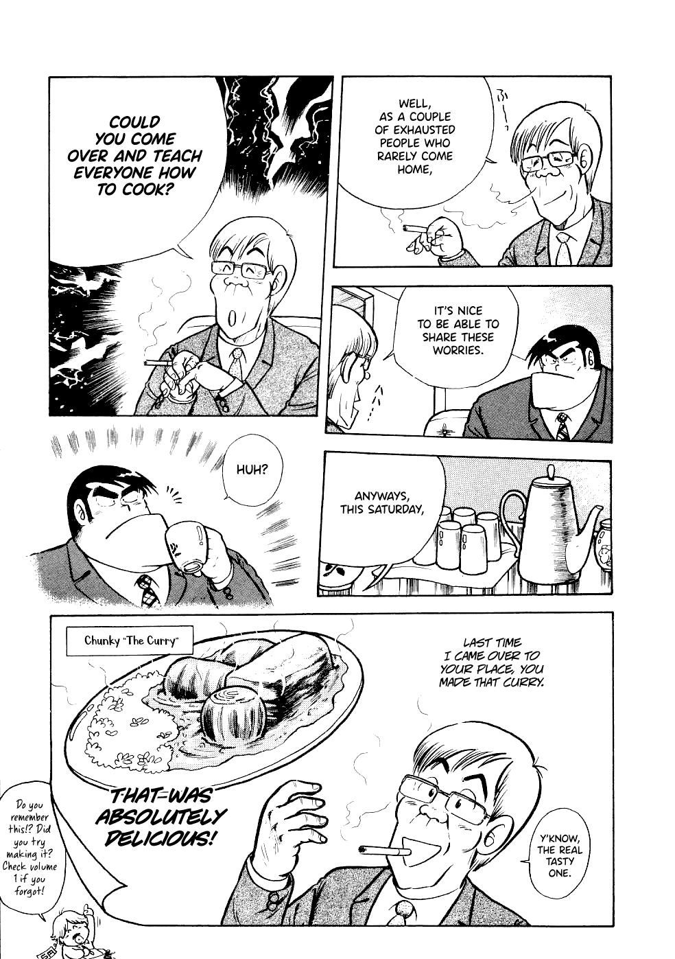 Cooking Papa Chapter 18 page 6 - Chapter 18: A Cold Night Calls for Hot Chawanmushi