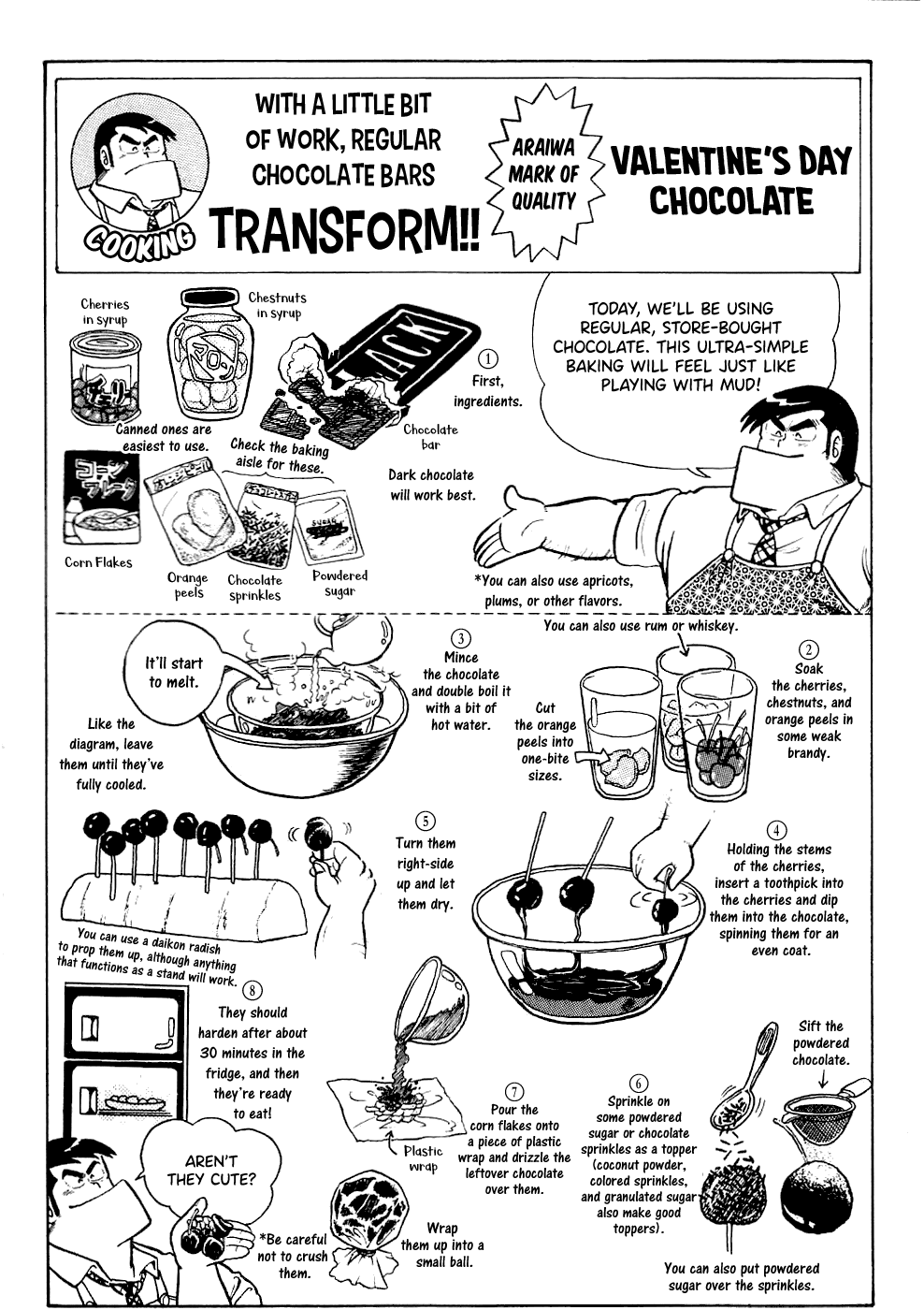 Cooking Papa Chapter 19 page 14 - Chapter 19: A Couple Flavors of Valentine's Day Chocolate