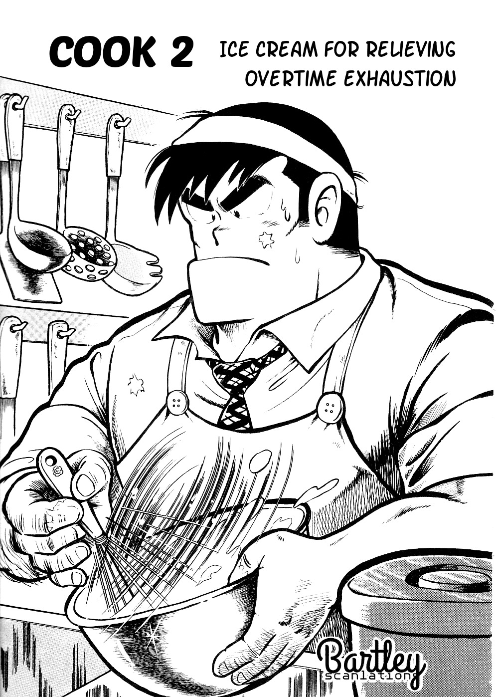 Cooking Papa Chapter 2 page 1 - Chapter 2: Ice Cream for Relieving Overtime Exhaustion