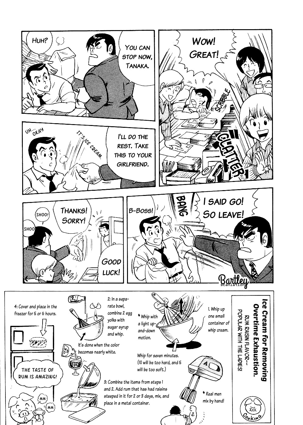 Cooking Papa Chapter 2 page 15 - Chapter 2: Ice Cream for Relieving Overtime Exhaustion