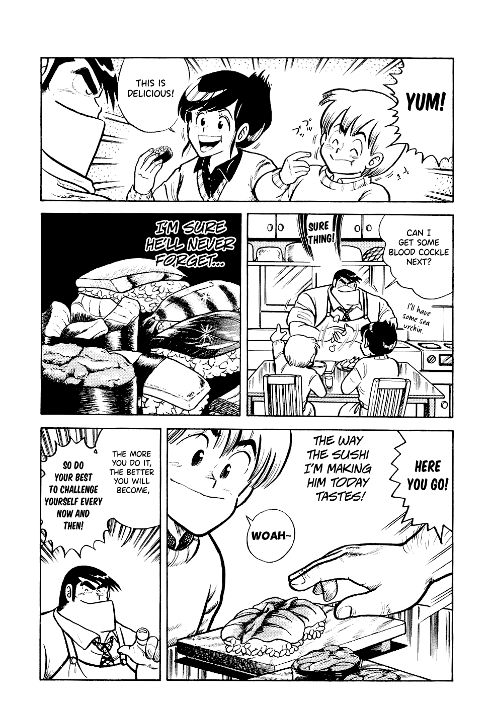 Cooking Papa Chapter 21 page 11 - Chapter 21: For a Challenge, Try Making Sushi!