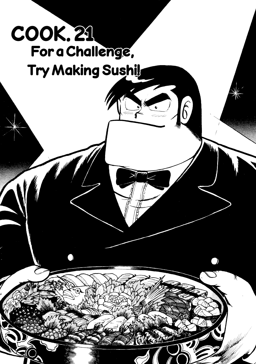 Cooking Papa Chapter 21 page 2 - Chapter 21: For a Challenge, Try Making Sushi!