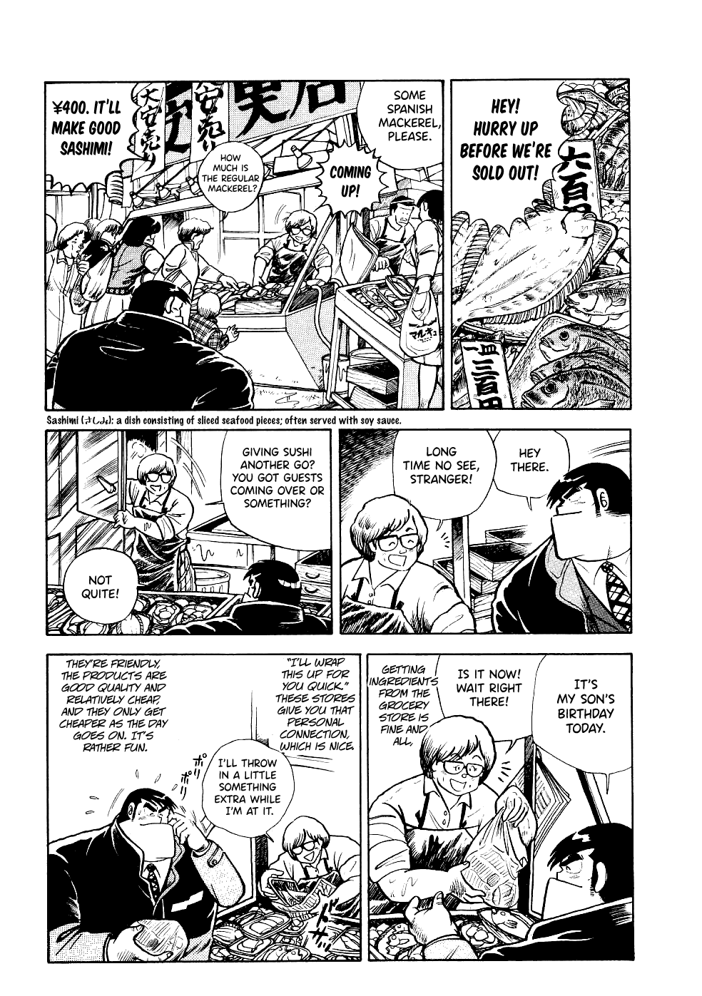 Cooking Papa Chapter 21 page 4 - Chapter 21: For a Challenge, Try Making Sushi!