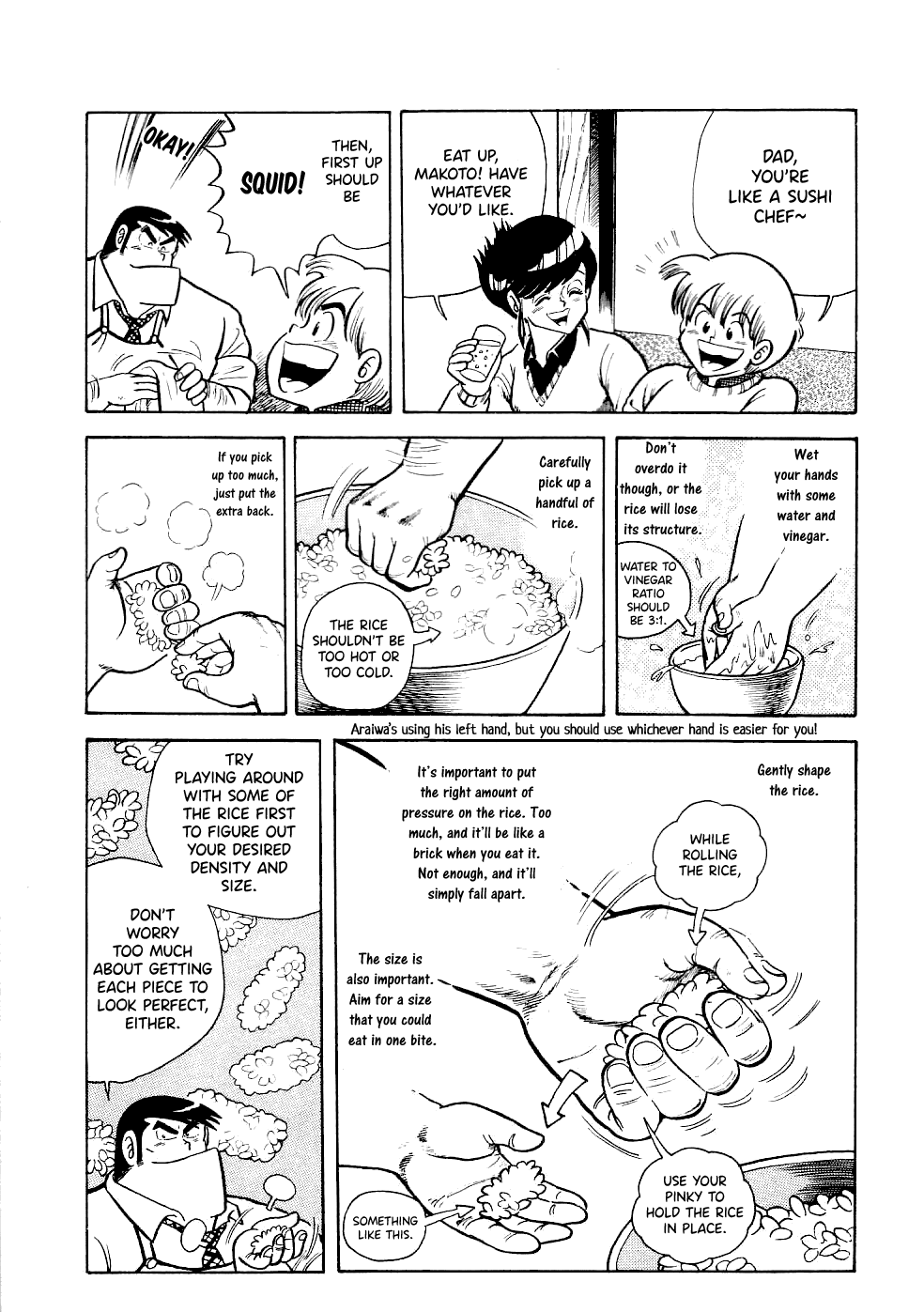 Cooking Papa Chapter 21 page 7 - Chapter 21: For a Challenge, Try Making Sushi!