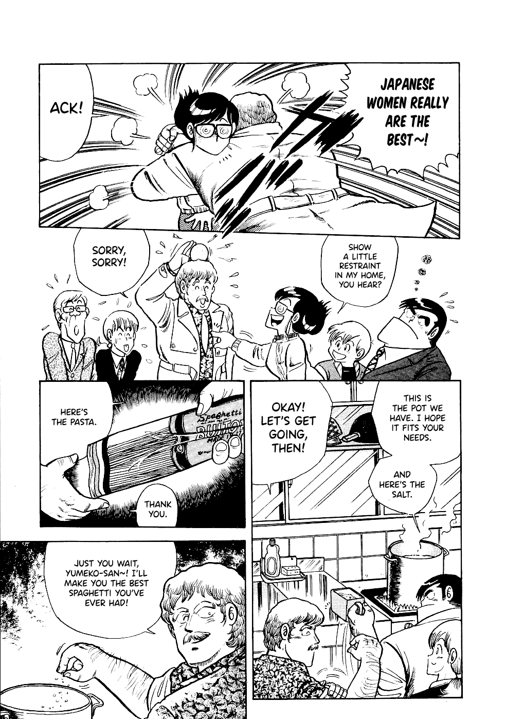 Cooking Papa Chapter 22 page 12 - Chapter 22: Dammi di Più Authentic Italian Spaghetti