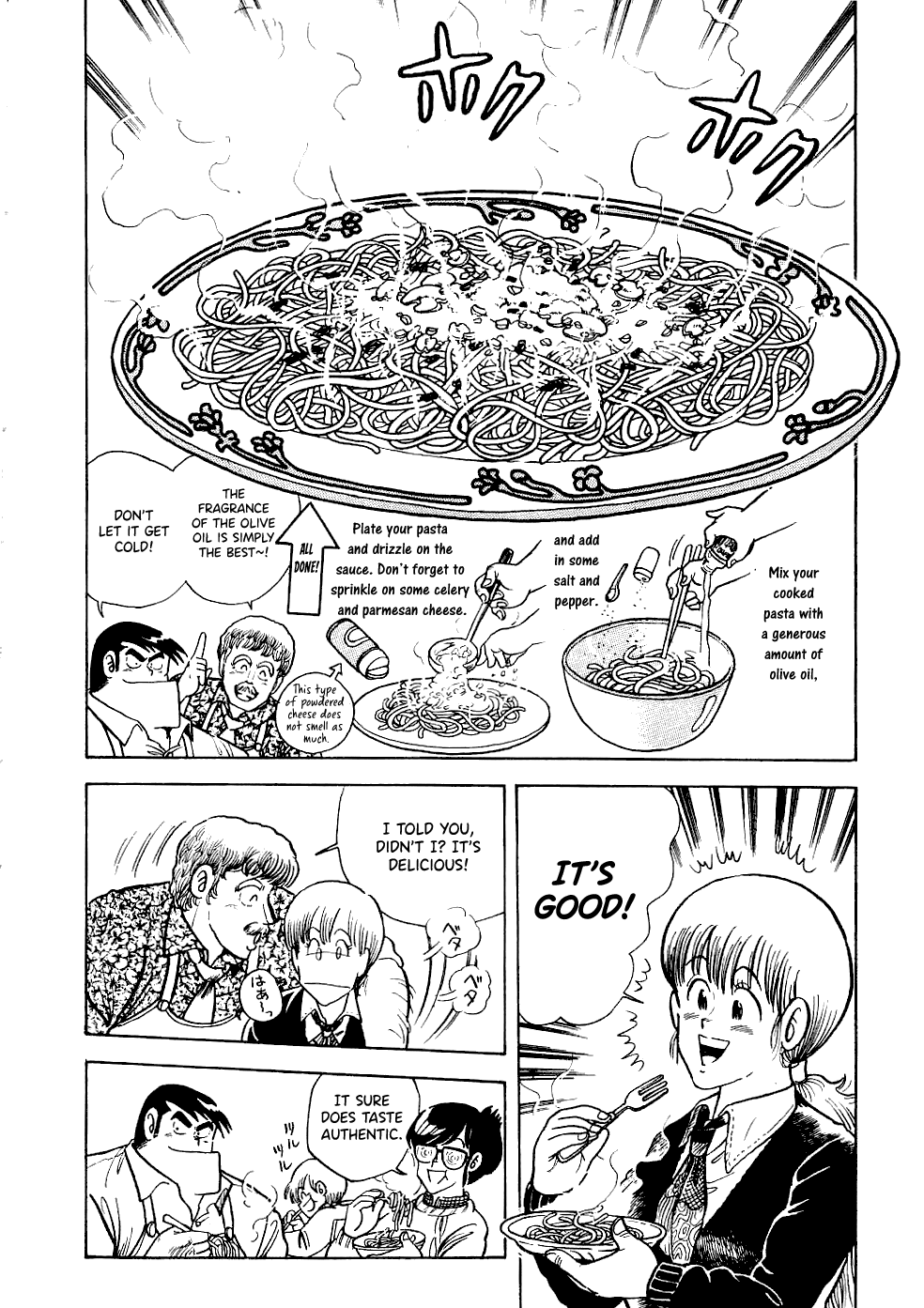 Cooking Papa Chapter 22 page 15 - Chapter 22: Dammi di Più Authentic Italian Spaghetti