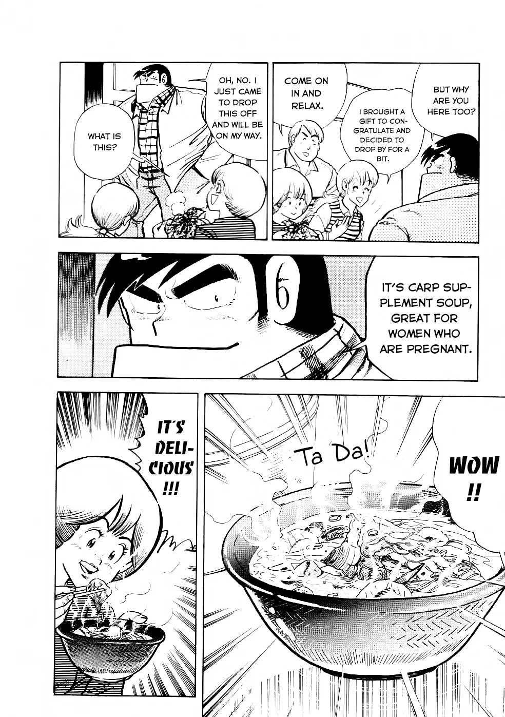 Cooking Papa Chapter 23 page 13 - Chapter 23: Early Spring Wind: Nutritious Carp Soup