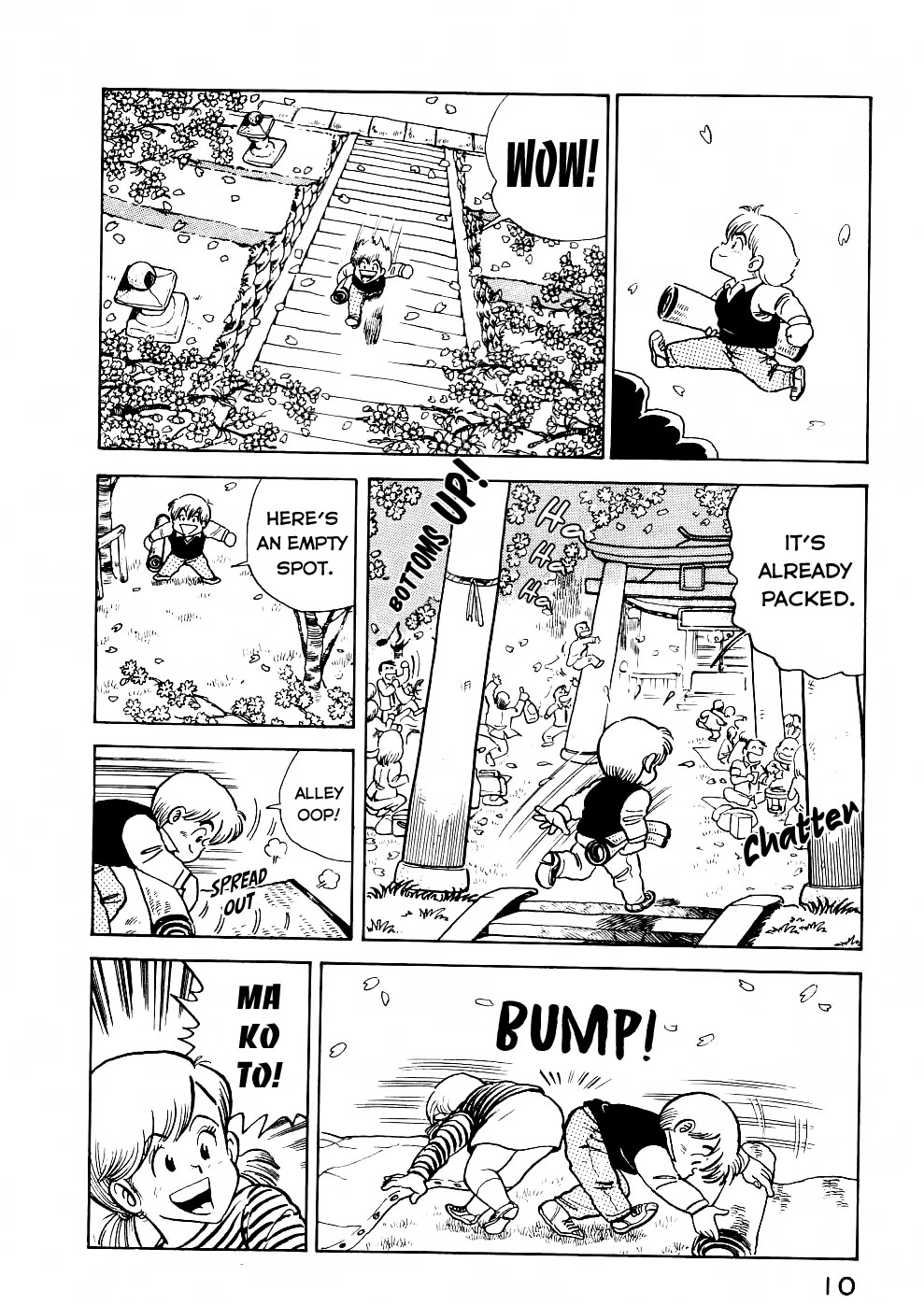 Cooking Papa Chapter 25 page 10 - Chapter 25: Spring blossom! Inari sushi for a melancholy night