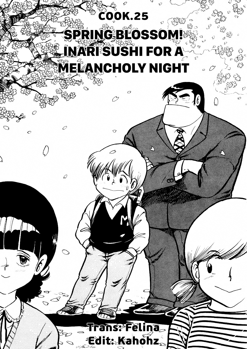 Cooking Papa Chapter 25 page 3 - Chapter 25: Spring blossom! Inari sushi for a melancholy night
