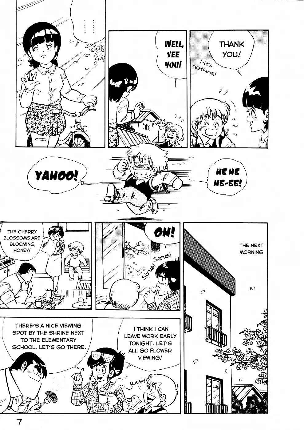 Cooking Papa Chapter 25 page 7 - Chapter 25: Spring blossom! Inari sushi for a melancholy night