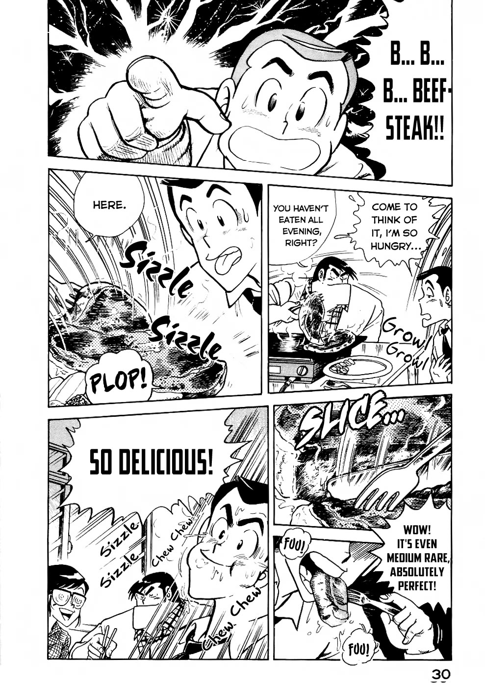 Cooking Papa Chapter 26 page 15 - Chapter 26: Beefsteark - a spirit booster meal no matter what