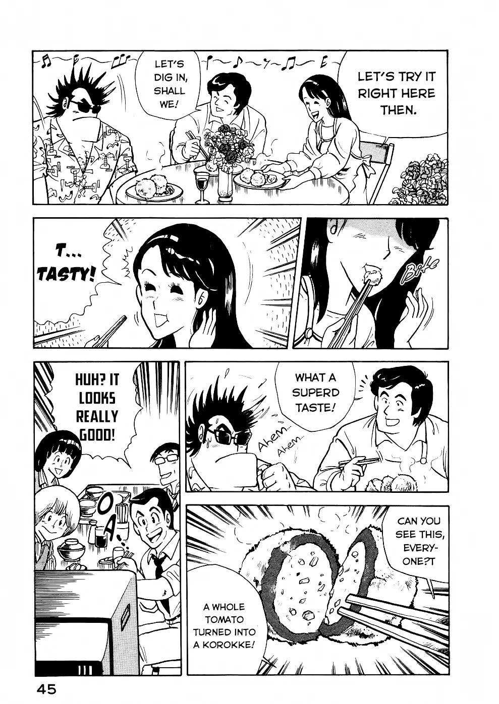 Cooking Papa Chapter 27 page 14 - Chapter 27: Crispy and delicious! Plump, round korokke