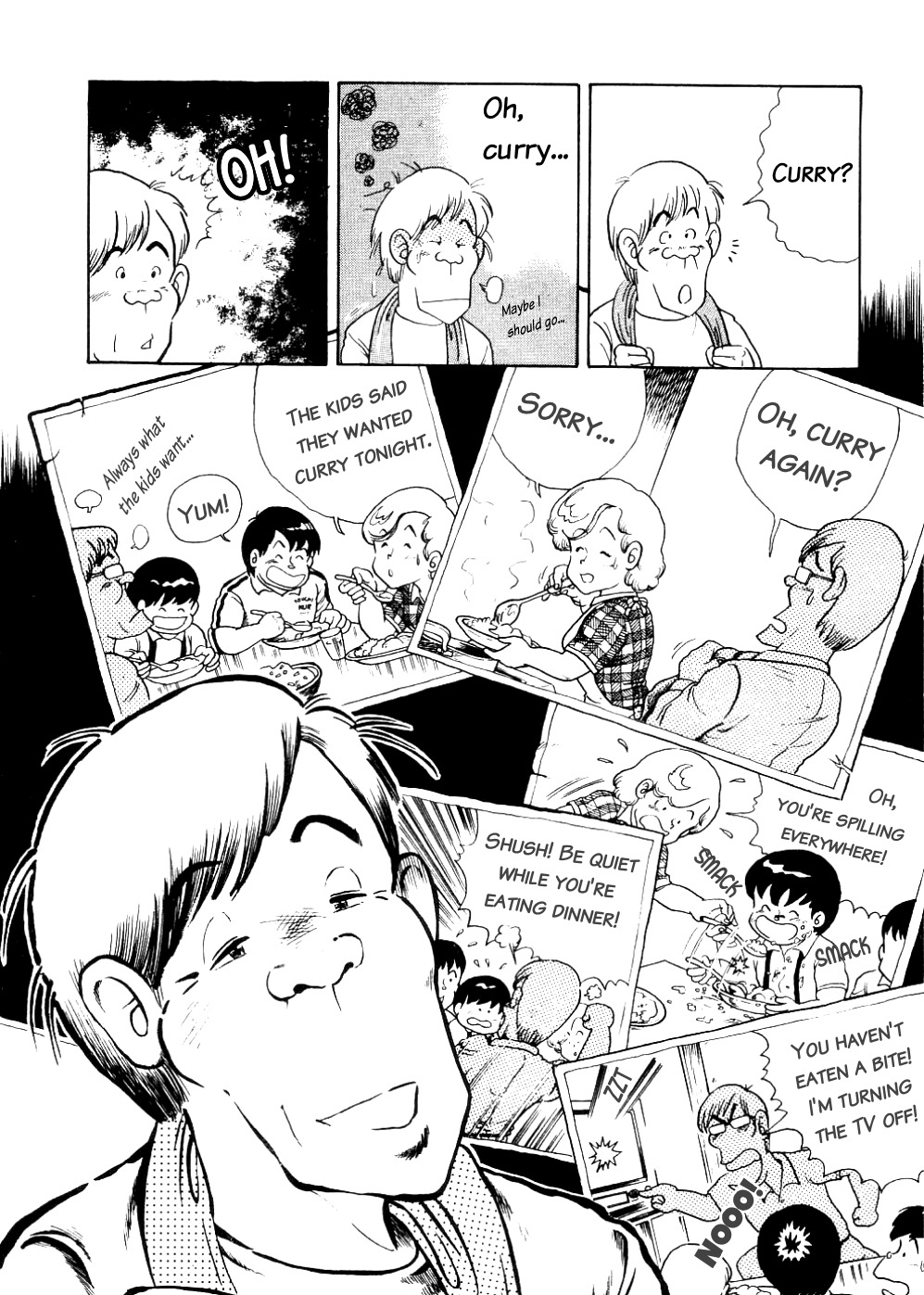 Cooking Papa Chapter 3 page 12 - Chapter 3: Bachelor's Chunky ''The Curry''