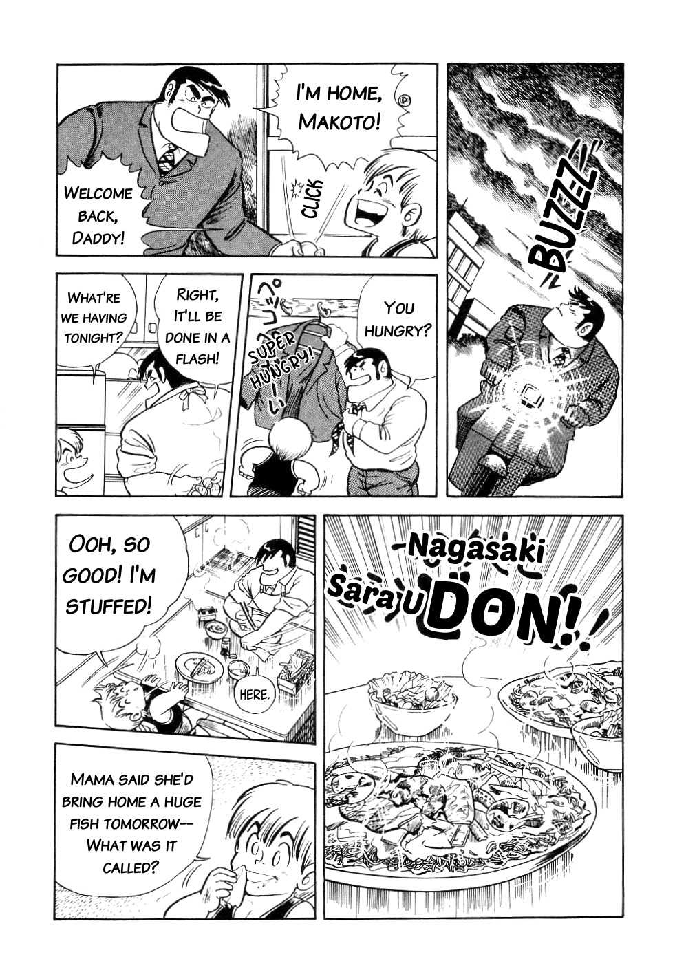 Cooking Papa Chapter 5 page 5 - Chapter 5: Hearty Striped Beakfish Sashimi