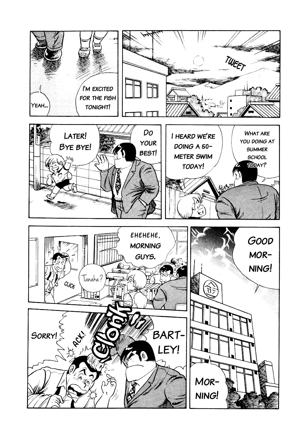 Cooking Papa Chapter 5 page 8 - Chapter 5: Hearty Striped Beakfish Sashimi