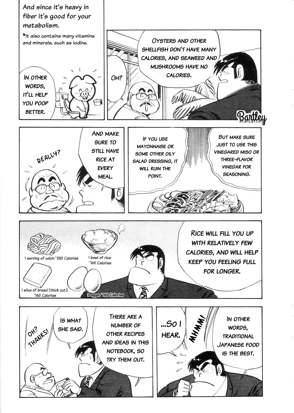 Cooking Papa Chapter 7 page 11 - Chapter 7: No Matter How Much You Eat You Won't Get Fat Healthy Cooking
