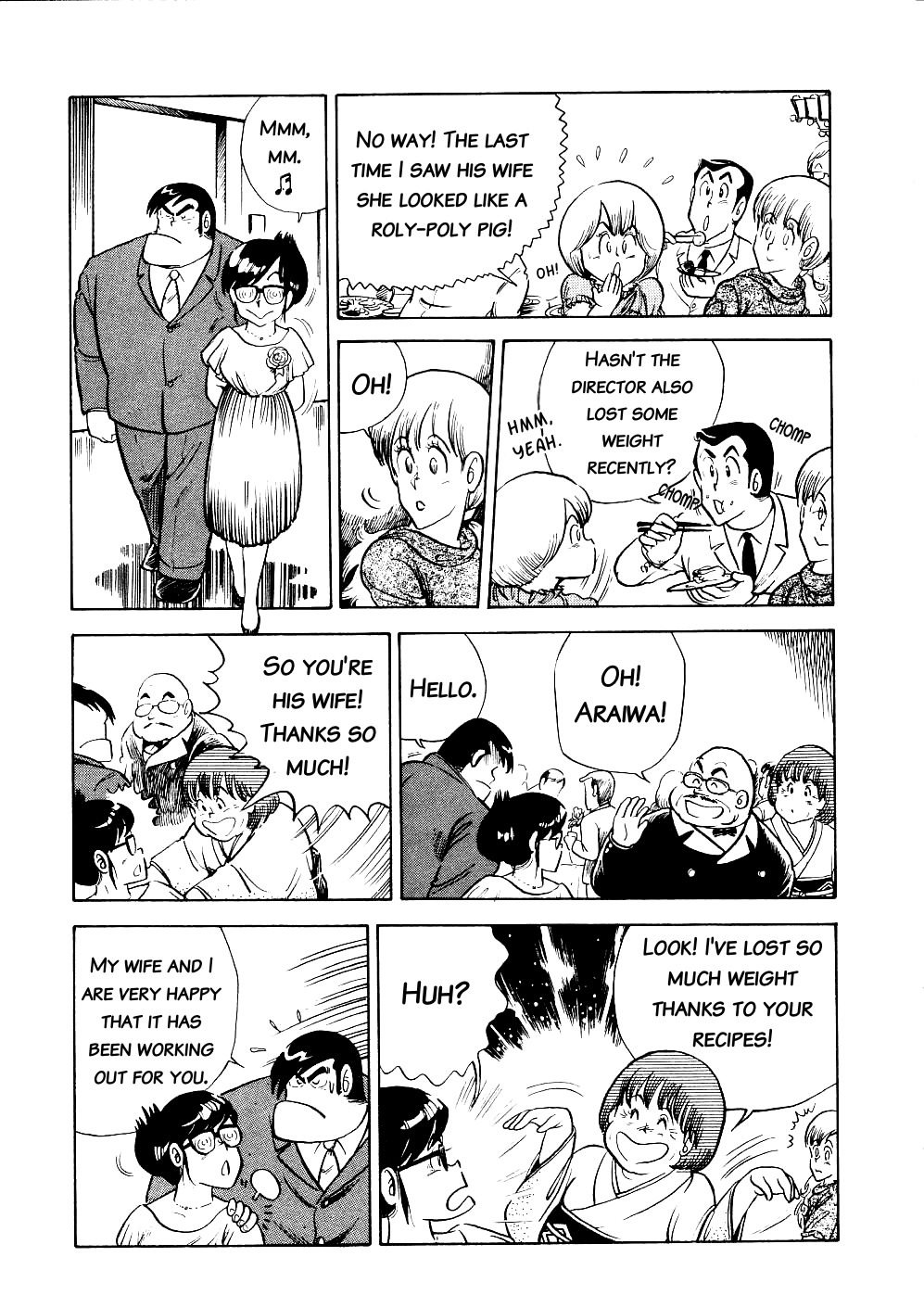 Cooking Papa Chapter 7 page 13 - Chapter 7: No Matter How Much You Eat You Won't Get Fat Healthy Cooking