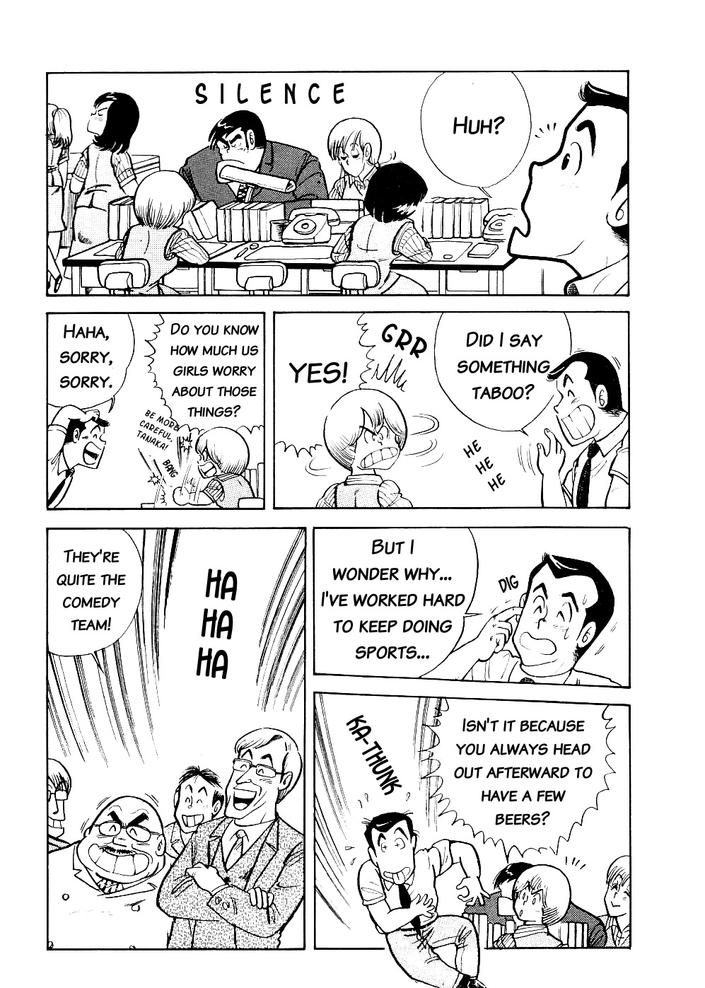 Cooking Papa Chapter 7 page 3 - Chapter 7: No Matter How Much You Eat You Won't Get Fat Healthy Cooking