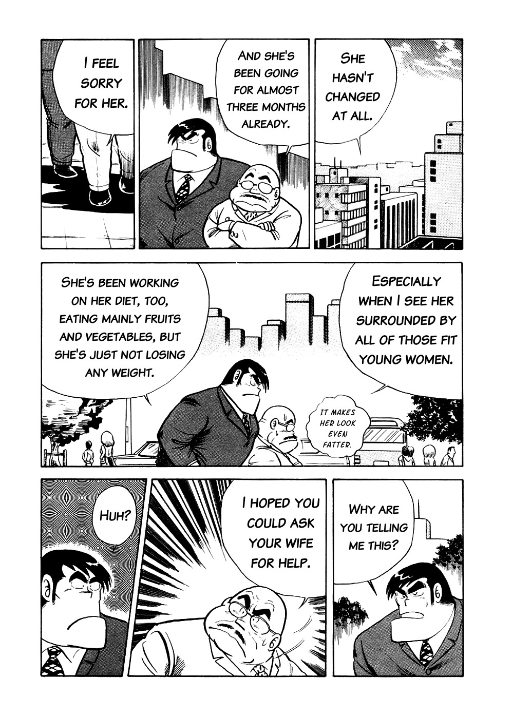 Cooking Papa Chapter 7 page 8 - Chapter 7: No Matter How Much You Eat You Won't Get Fat Healthy Cooking