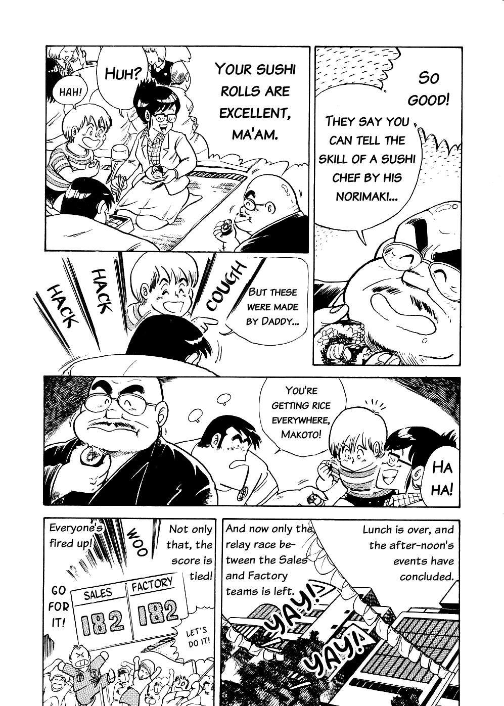 Cooking Papa Chapter 8 page 11 - Chapter 8: Mentai Norimaki to Give You the Warrior Spirit