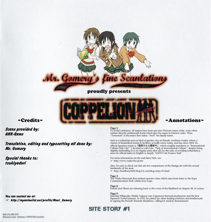 Coppelion Chapter 0.1 page 22 - Chapter 0.1: Site Story #1