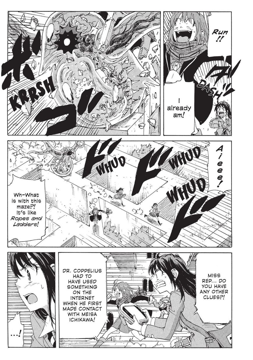 Coppelion Chapter 112 page 13 - Chapter 112: On the Trail! Battle on the Web