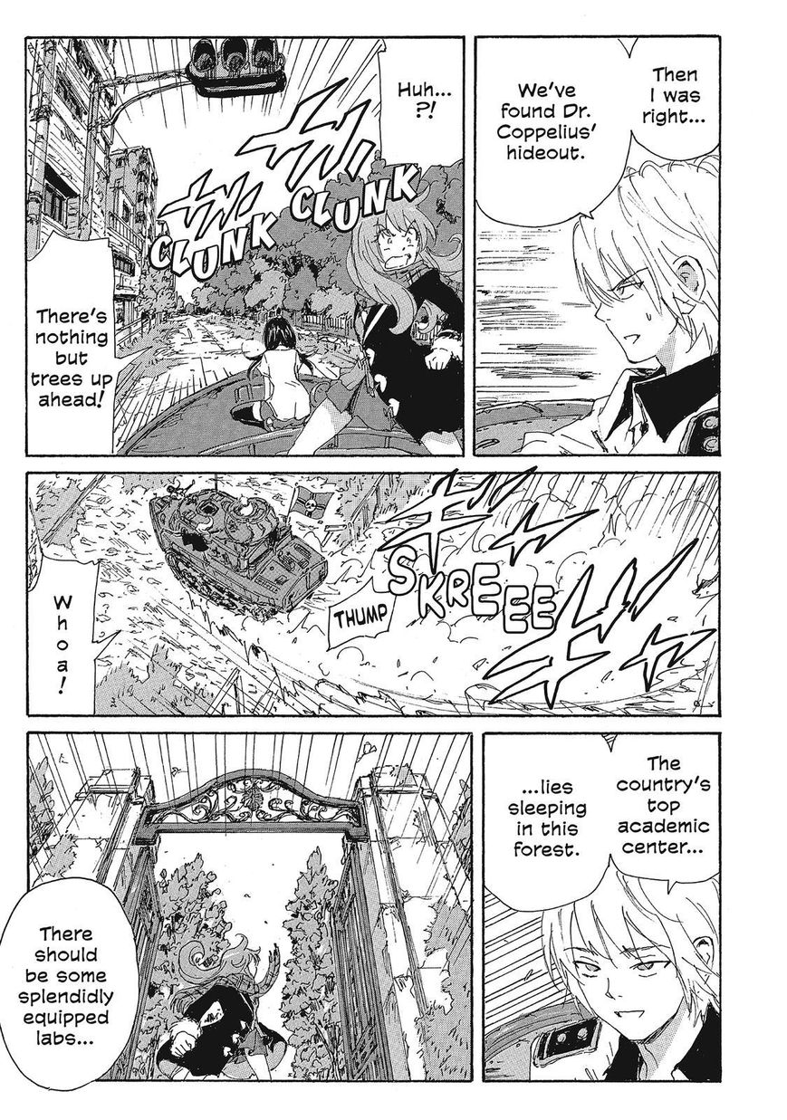 Coppelion Chapter 128 page 17 - Chapter 128: One Hell of a Ride in the City of Death!