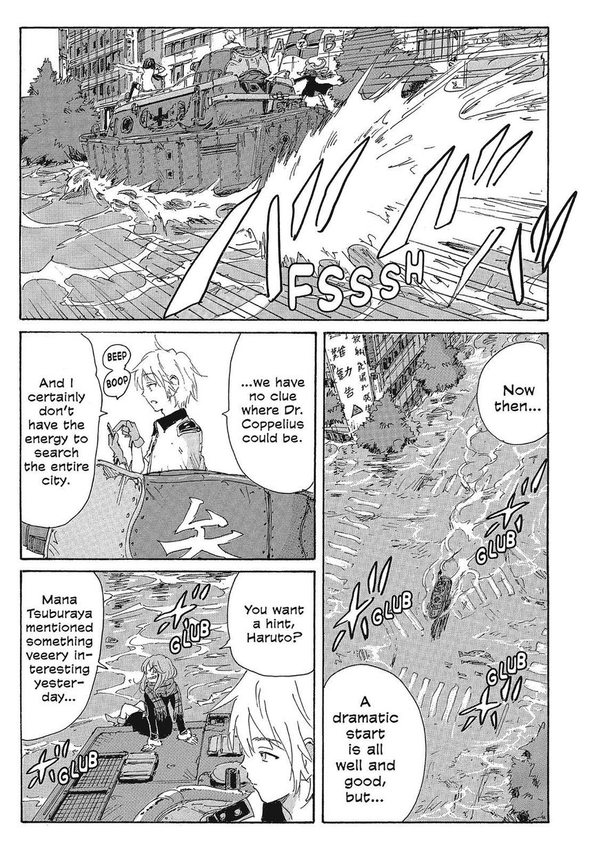 Coppelion Chapter 128 page 3 - Chapter 128: One Hell of a Ride in the City of Death!