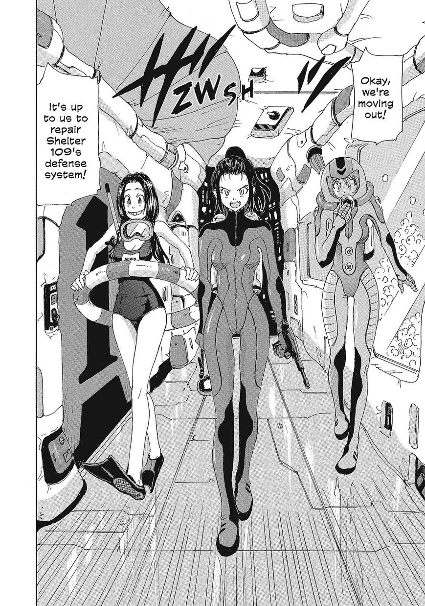 Coppelion Chapter 153 page 2 - Chapter 153: Infiltrating Shibuya Shopping Mall!
