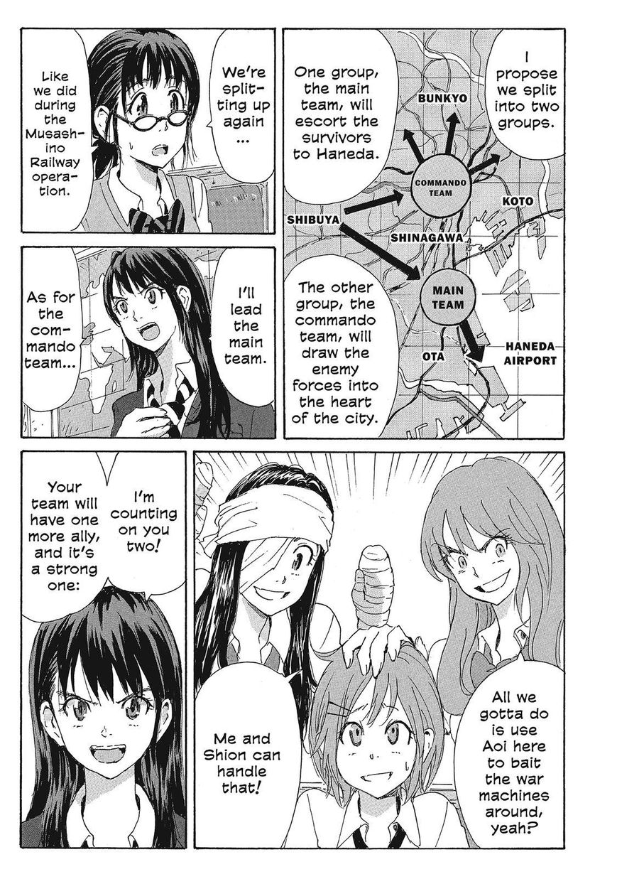 Coppelion Chapter 169 page 13 - Chapter 169: The Great Tokyo Battle!