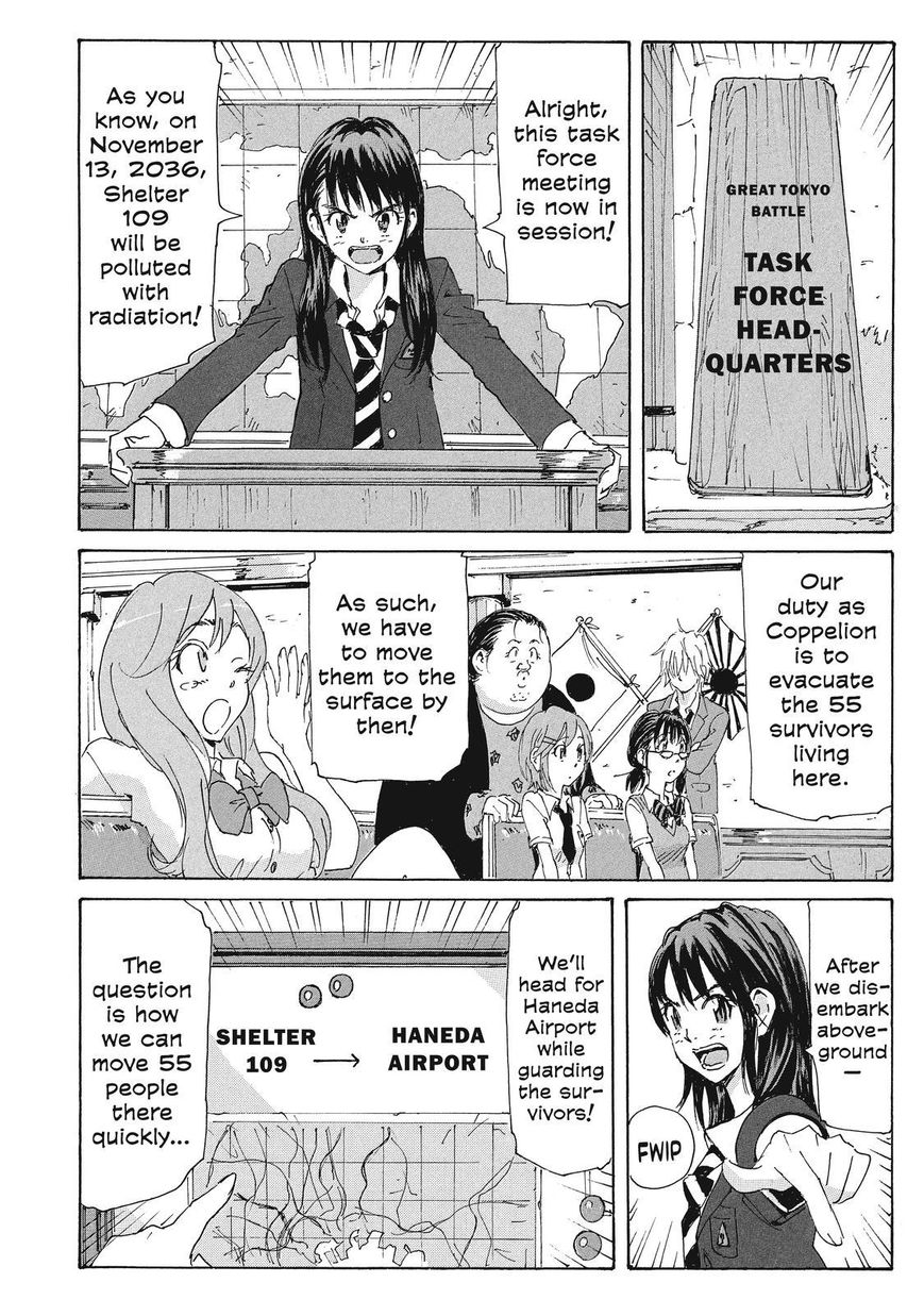 Coppelion Chapter 169 page 6 - Chapter 169: The Great Tokyo Battle!
