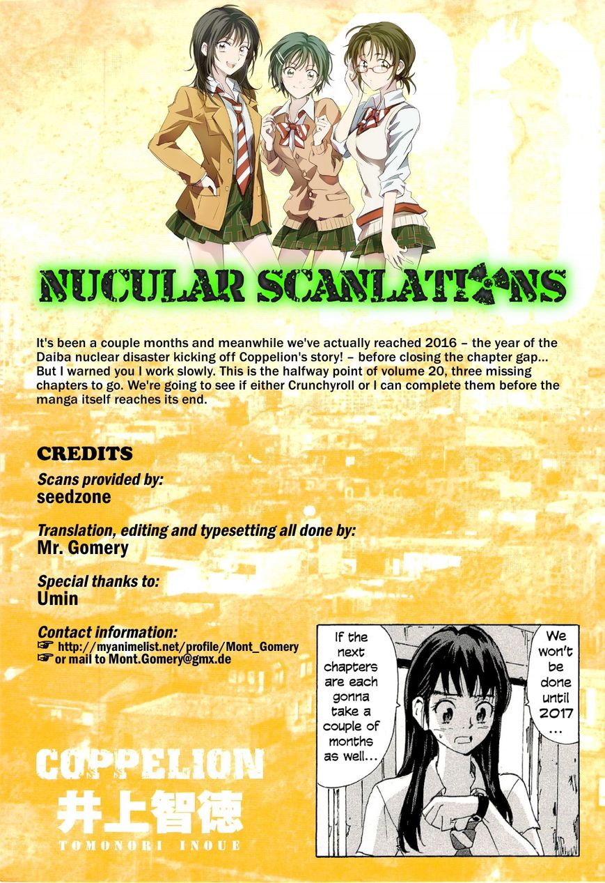 Coppelion Chapter 189 page 35 - Chapter 189: The little Bird in the Cage
