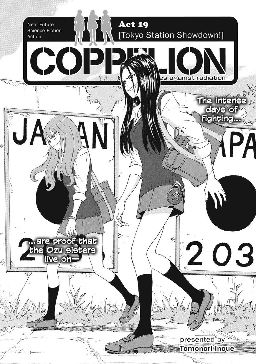 Coppelion Chapter 199 page 1 - Chapter 199: Tokyo Station Showdown