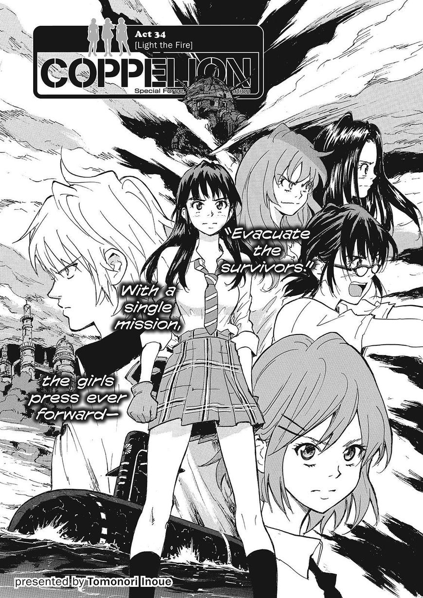 Coppelion Chapter 214 page 1 - Chapter 214: Light the Fire