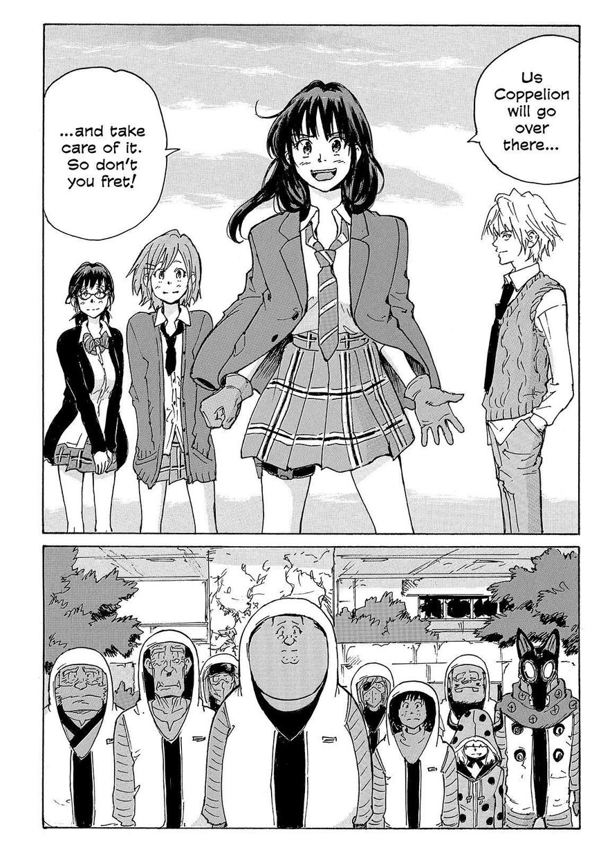 Coppelion Chapter 216 page 10 - Chapter 216: Evacuation Complete