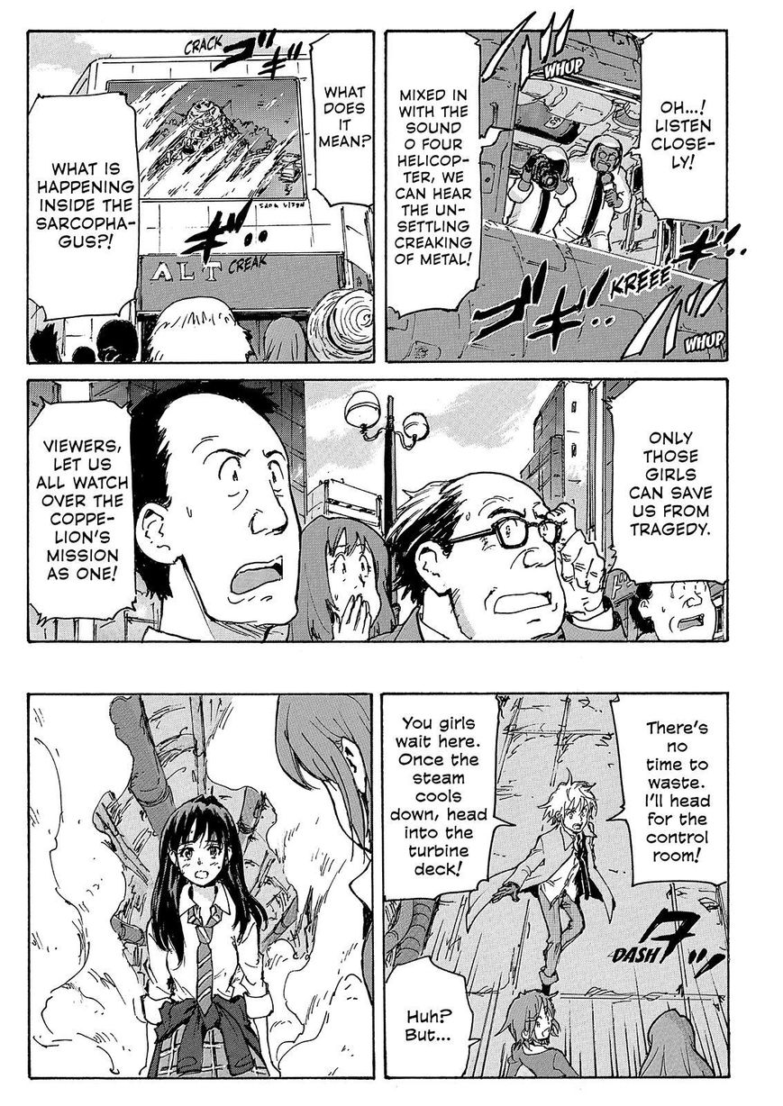 Coppelion Chapter 220 page 35 - Chapter 220: Castle of Sand
