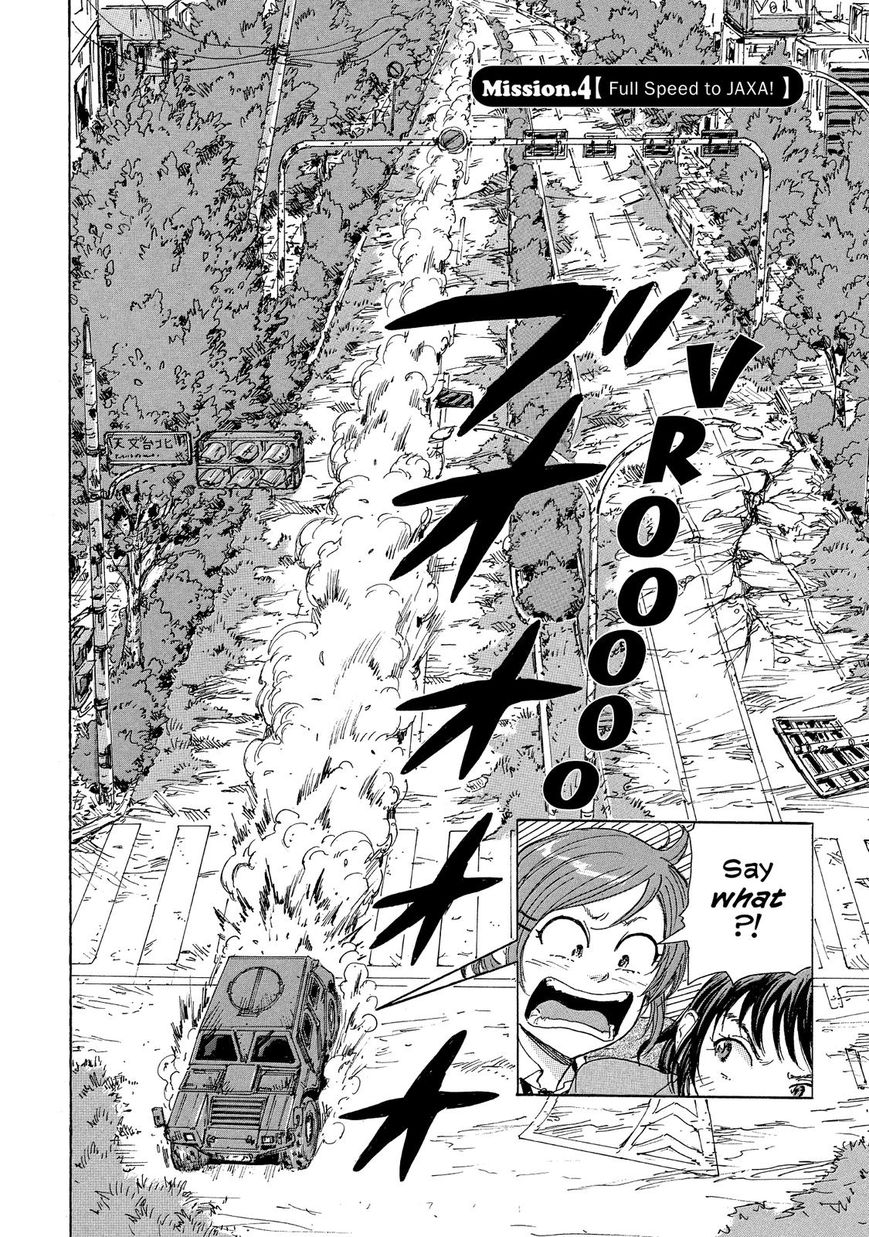 Coppelion Chapter 25 page 1 - Chapter 25: Full Speed to JAXA