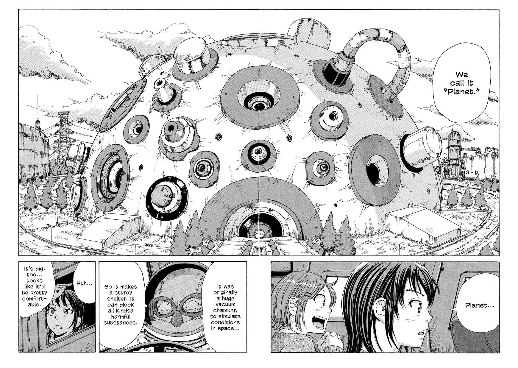 Coppelion Chapter 25 page 15 - Chapter 25: Full Speed to JAXA