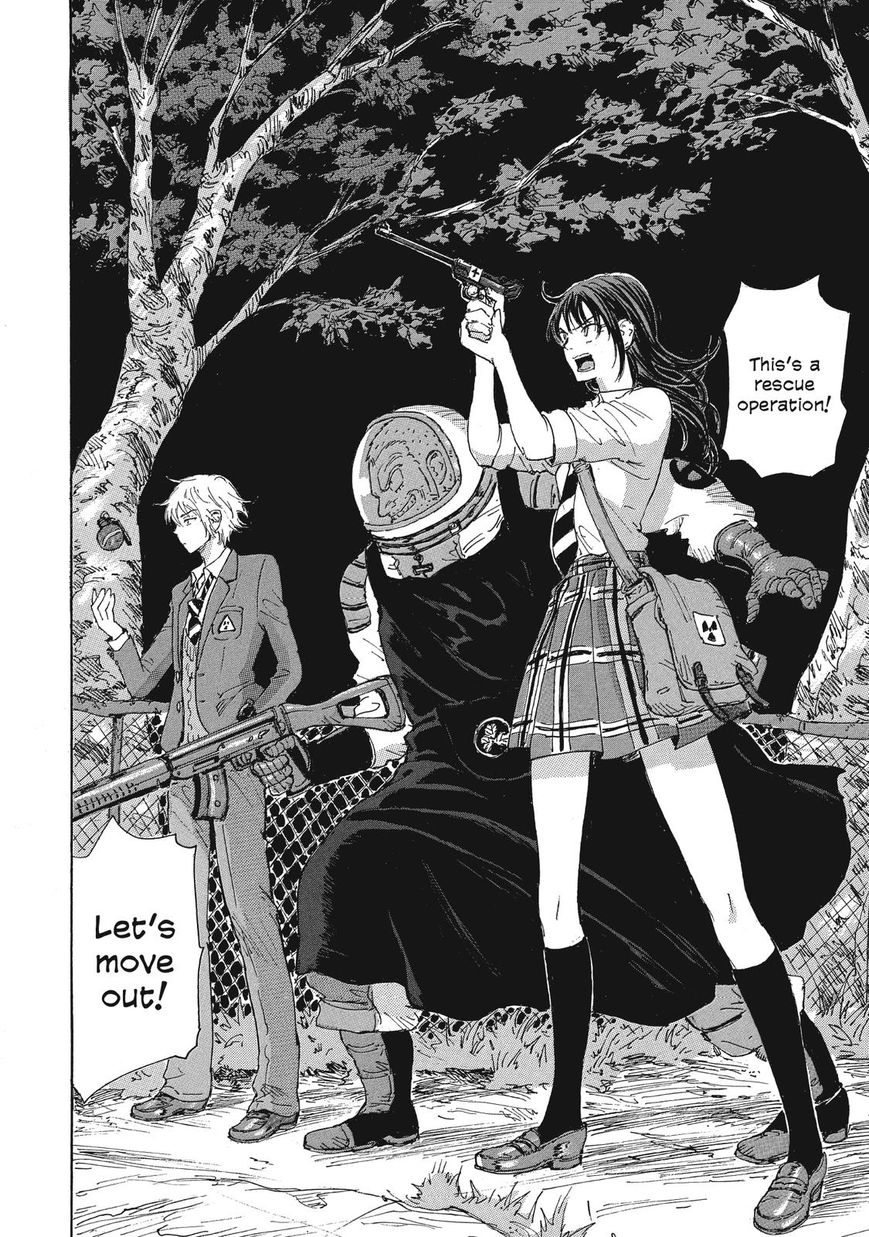 Coppelion Chapter 32 page 2 - Chapter 32: Operation - Rescue Aoi