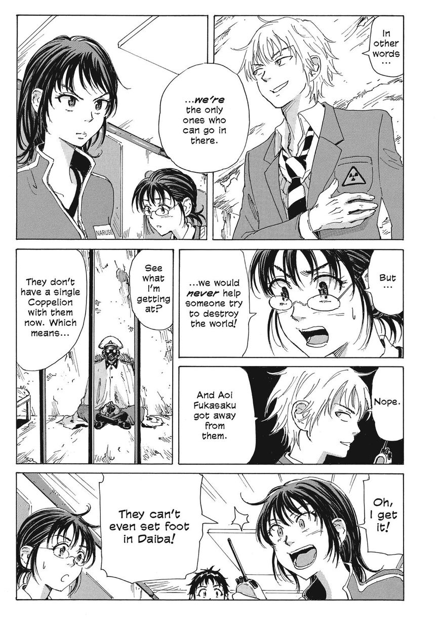 Coppelion Chapter 36 page 9 - Chapter 36: Kanpachi Blockade