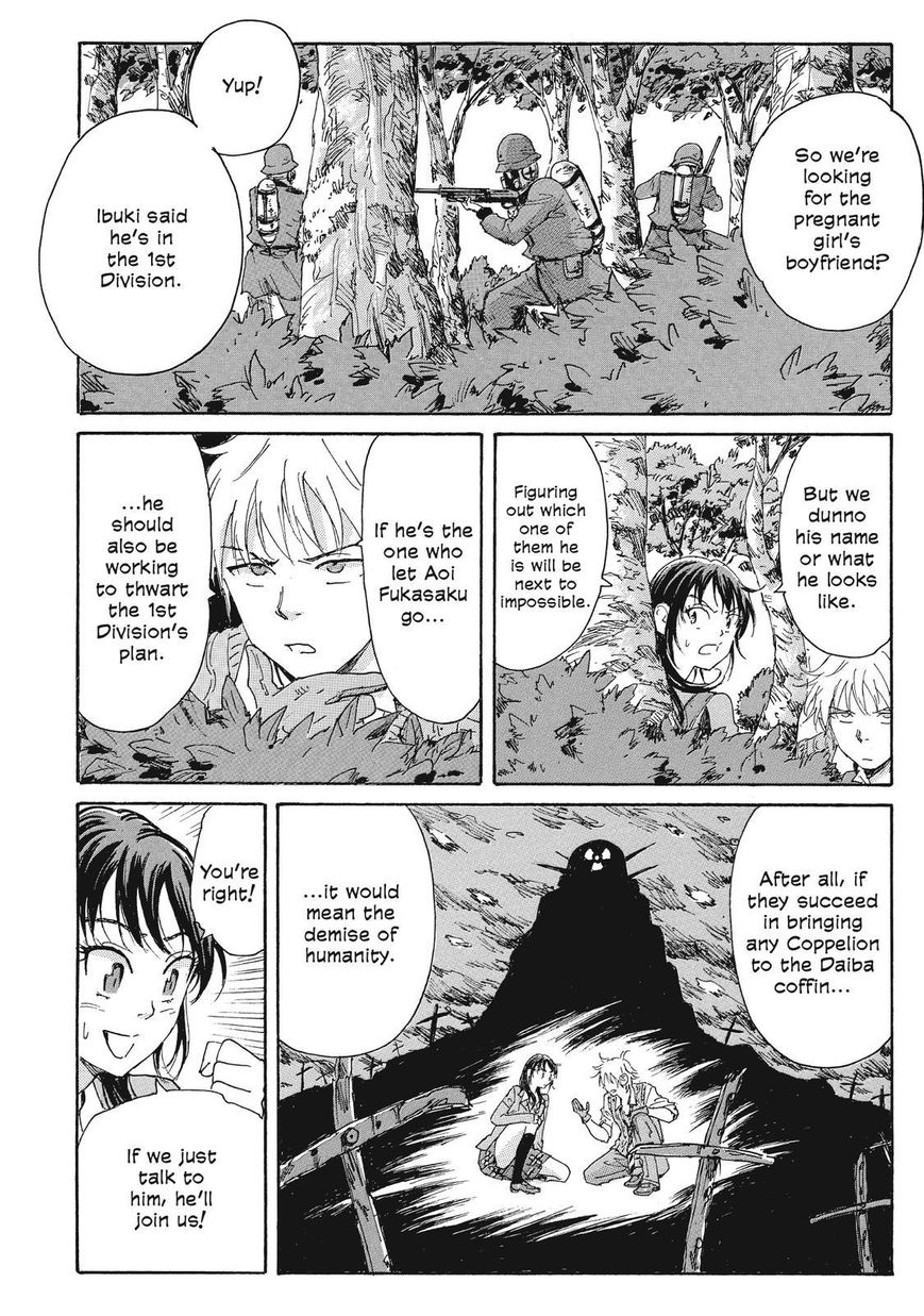 Coppelion Chapter 52 page 14 - Chapter 52: Swan Boat, Full Speed
