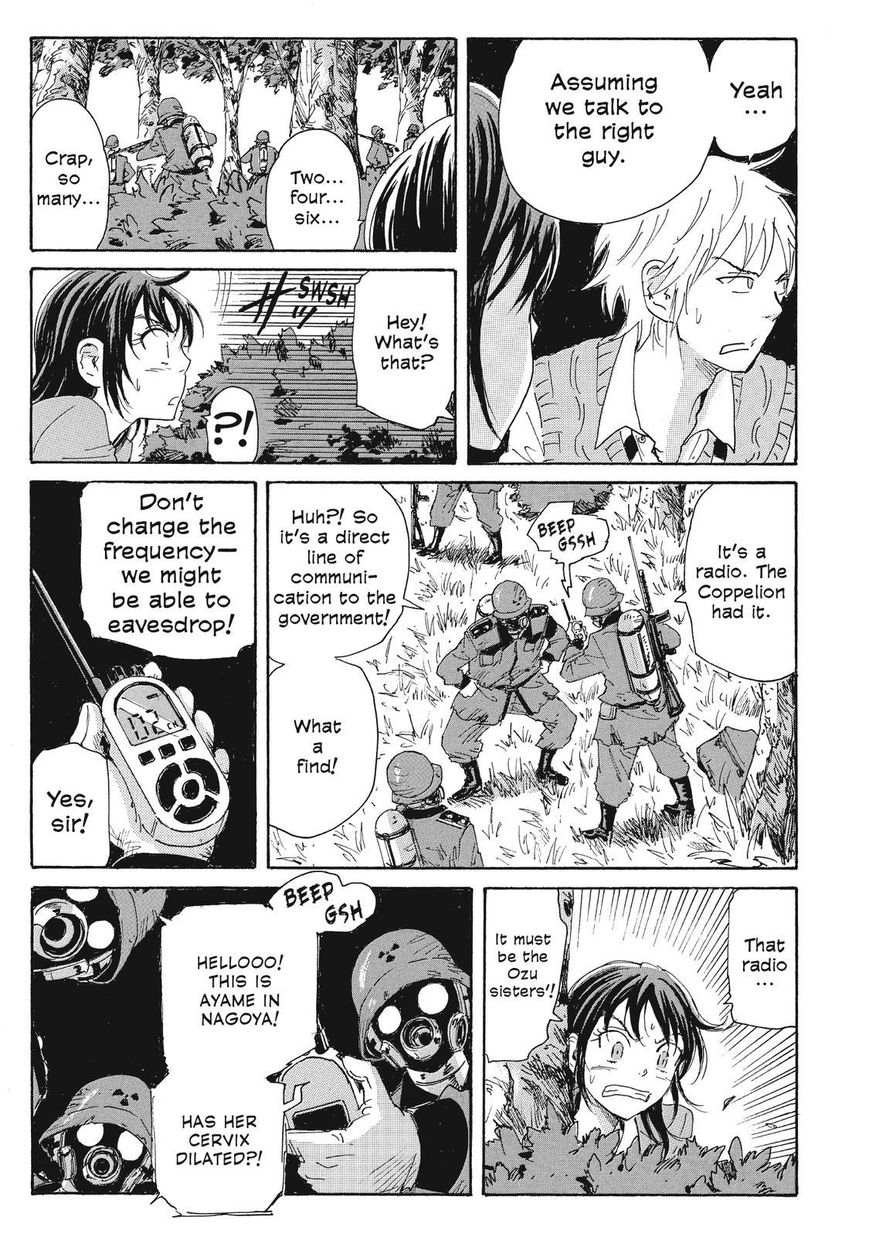 Coppelion Chapter 52 page 15 - Chapter 52: Swan Boat, Full Speed