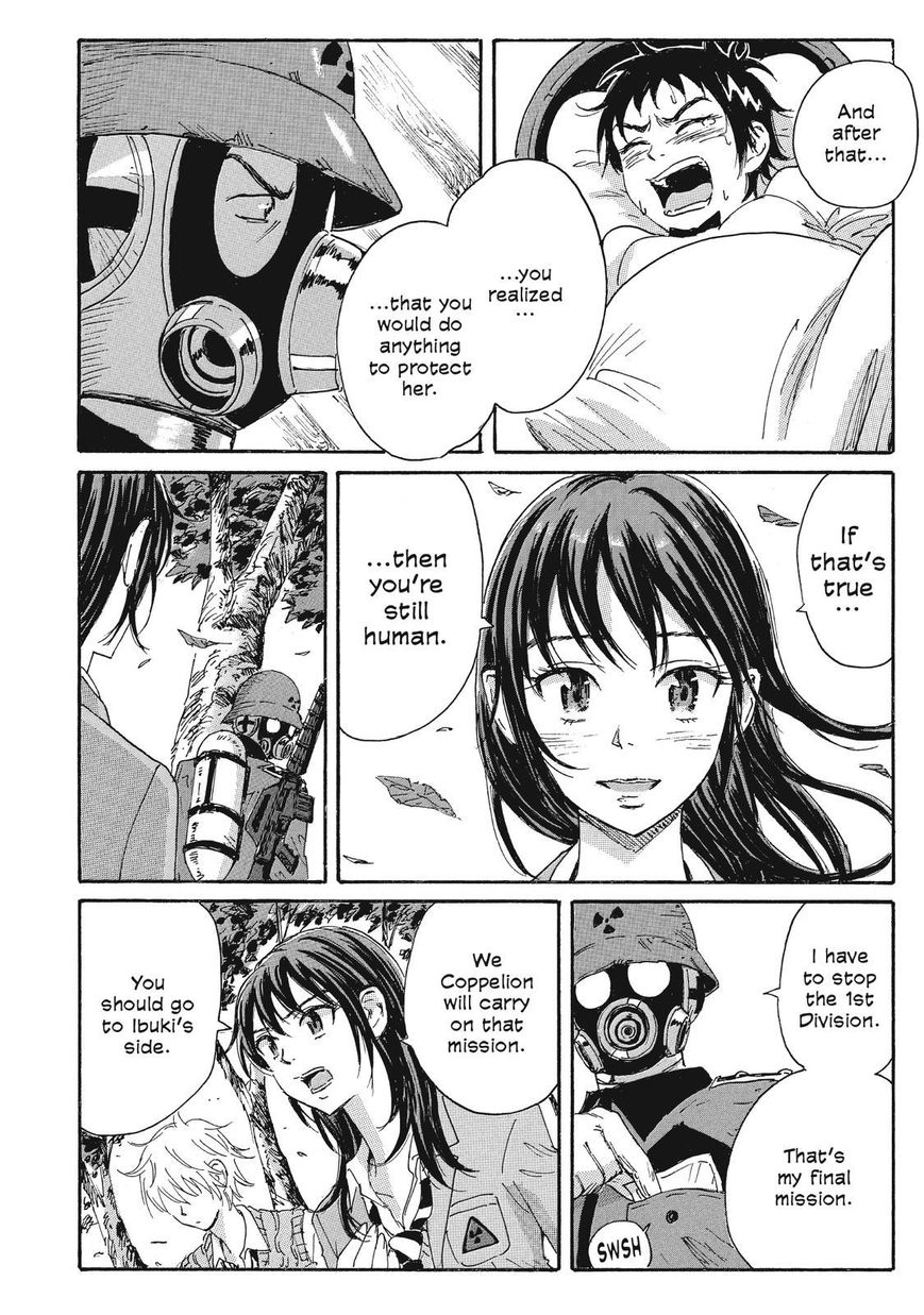 Coppelion Chapter 54 page 12 - Chapter 54: Haruto's Gun