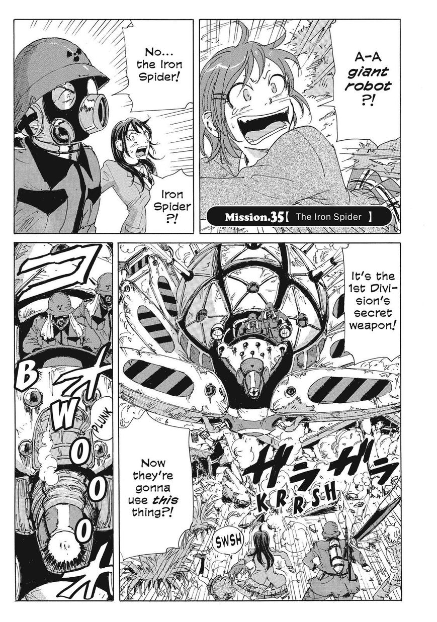 Coppelion Chapter 56 page 1 - Chapter 56: The Iron Spider