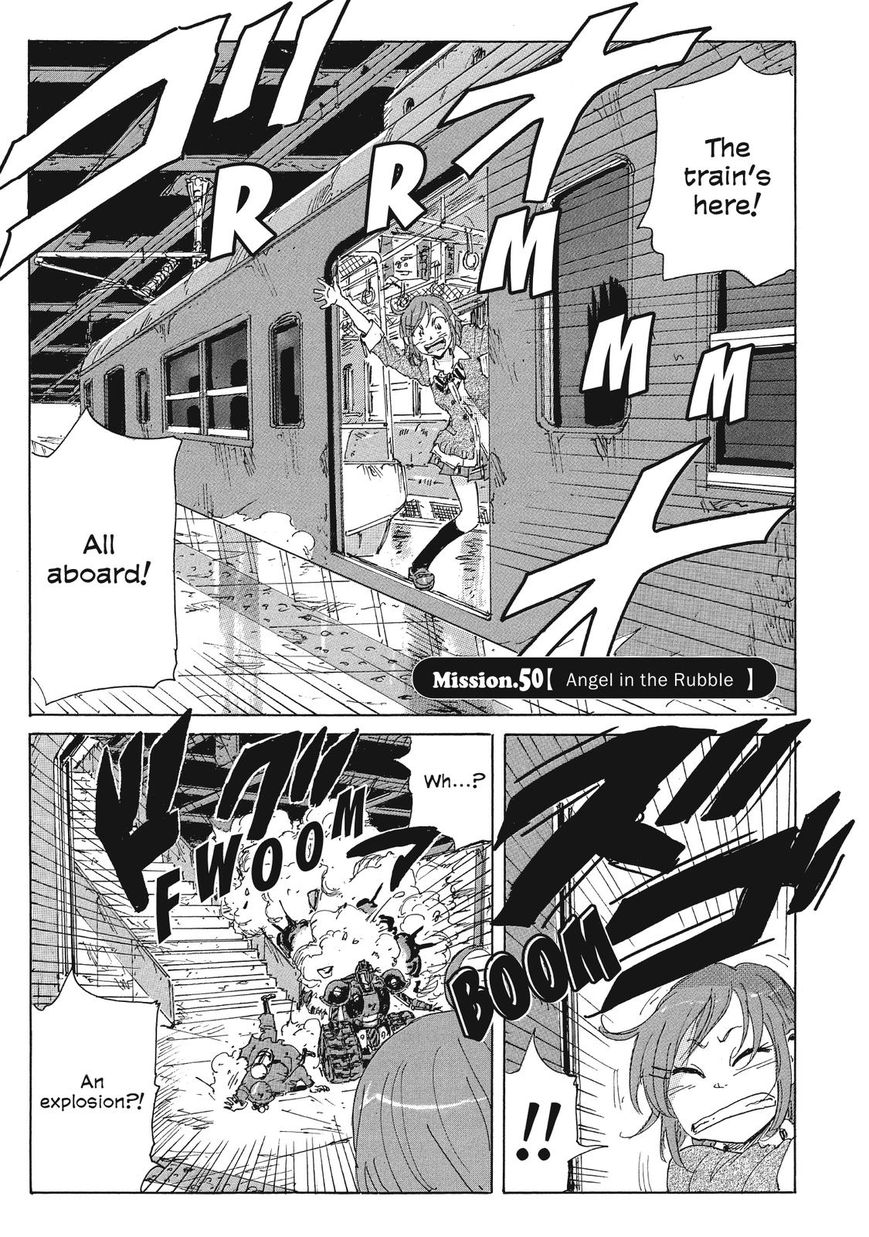 Coppelion Chapter 71 page 1 - Chapter 71: Angel in the Rubble