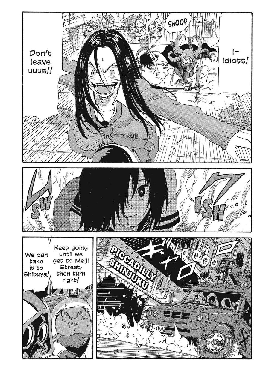 Coppelion Chapter 92 page 10 - Chapter 92: Flight Down Meiji Street