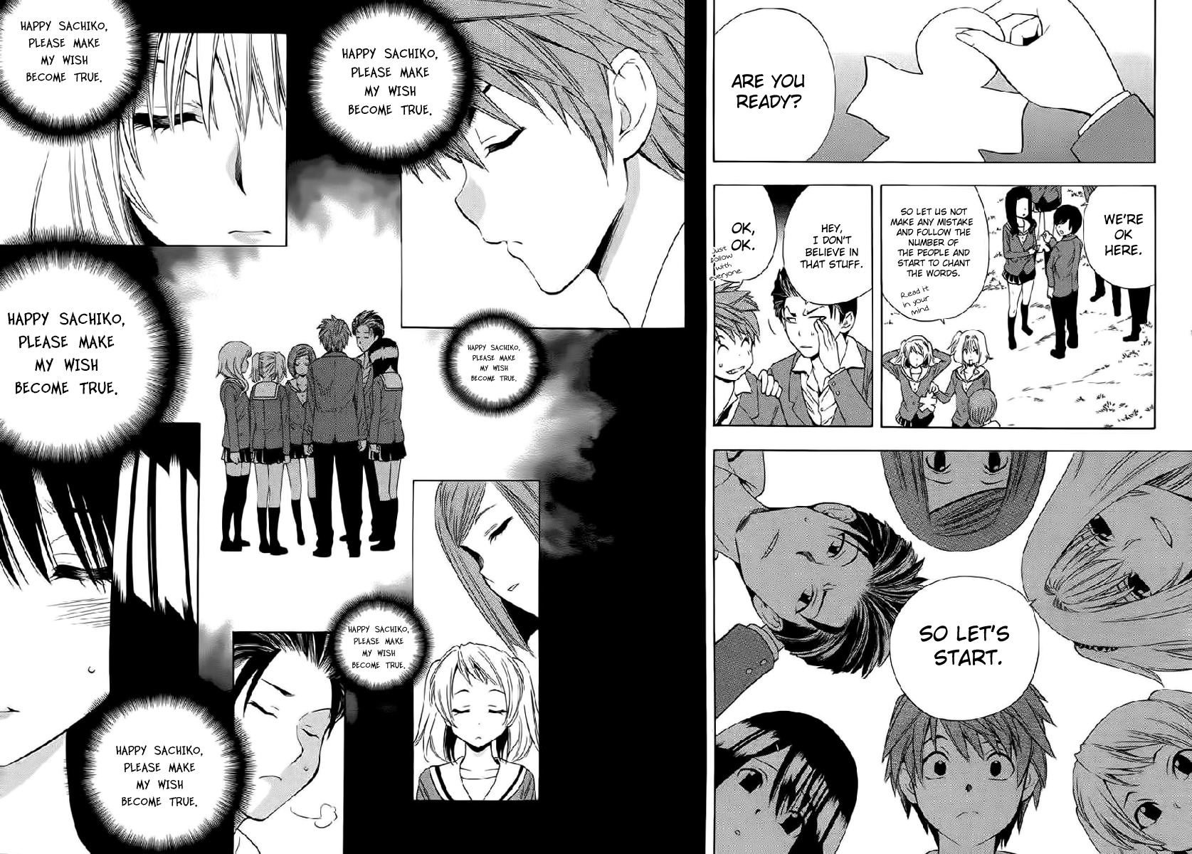 Corpse Party: Another Child Chapter 1 page 17 - Chapter 1: Sachiko Ever After
