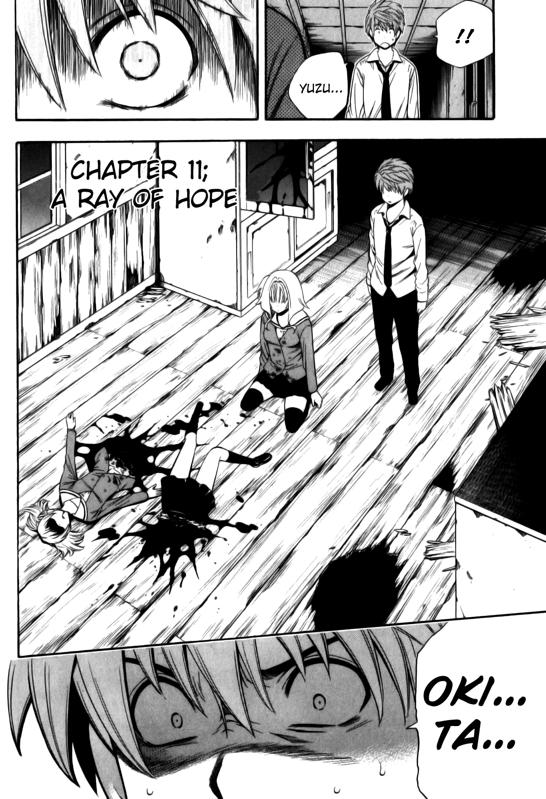 Corpse Party: Another Child Chapter 11 page 1 - Chapter 11: A ray of hope